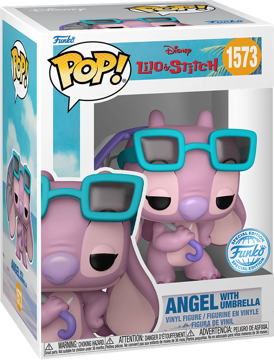 Lilo & Stitch - Angel with Umbrella US Exclusive Pop! Vinyl [RS] - Image 3