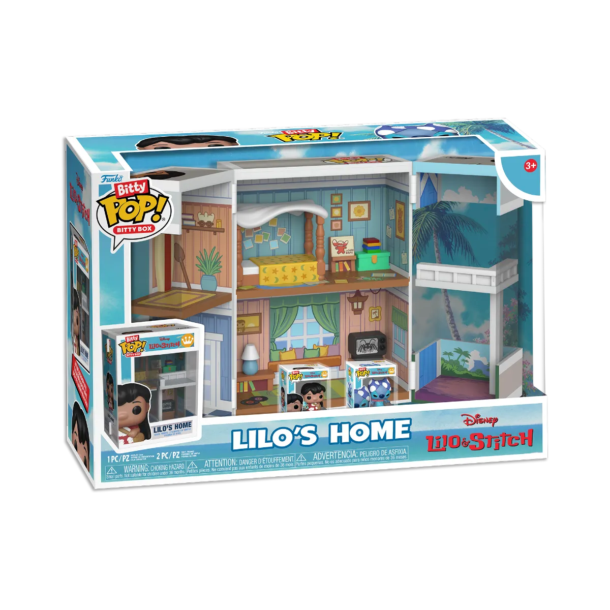 Lilo & Stitch - Lilo's Home Bitty Box Playset