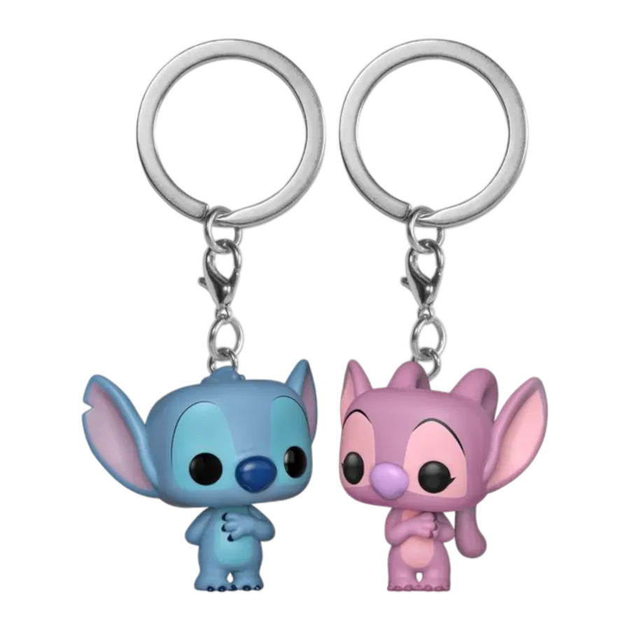 Lilo & Stitch - Stitch & Angel Pocket Pop! Keychain 2-pack - Image 2