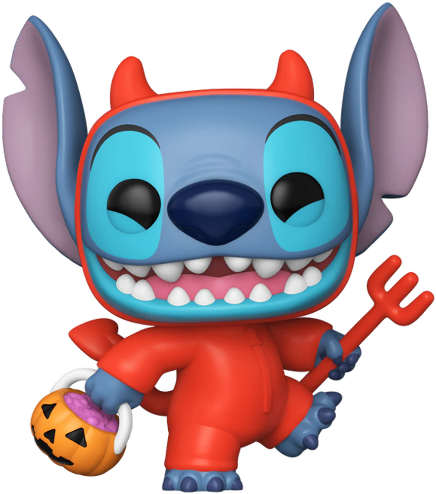 Lilo & Stitch - Stitch as Devil US Exclusive (with Chase) Pop! Vinyl [RS] - Image 2
