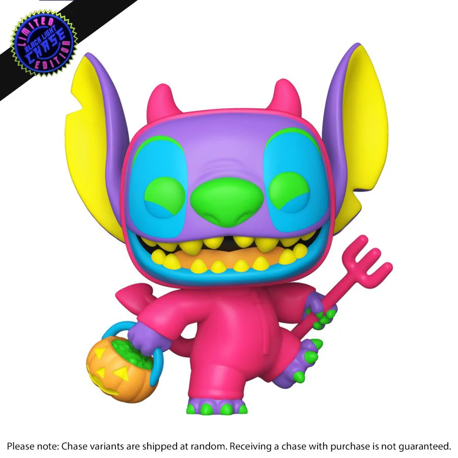 Lilo & Stitch - Stitch as Devil US Exclusive (with Chase) Pop! Vinyl [RS] - Image 3
