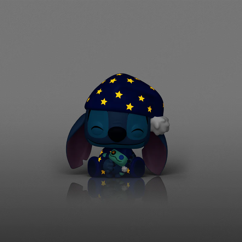 Lilo & Stitch - Stitch in PJ's US Exclusive Glow Pop! Vinyl [RS] - Image 4