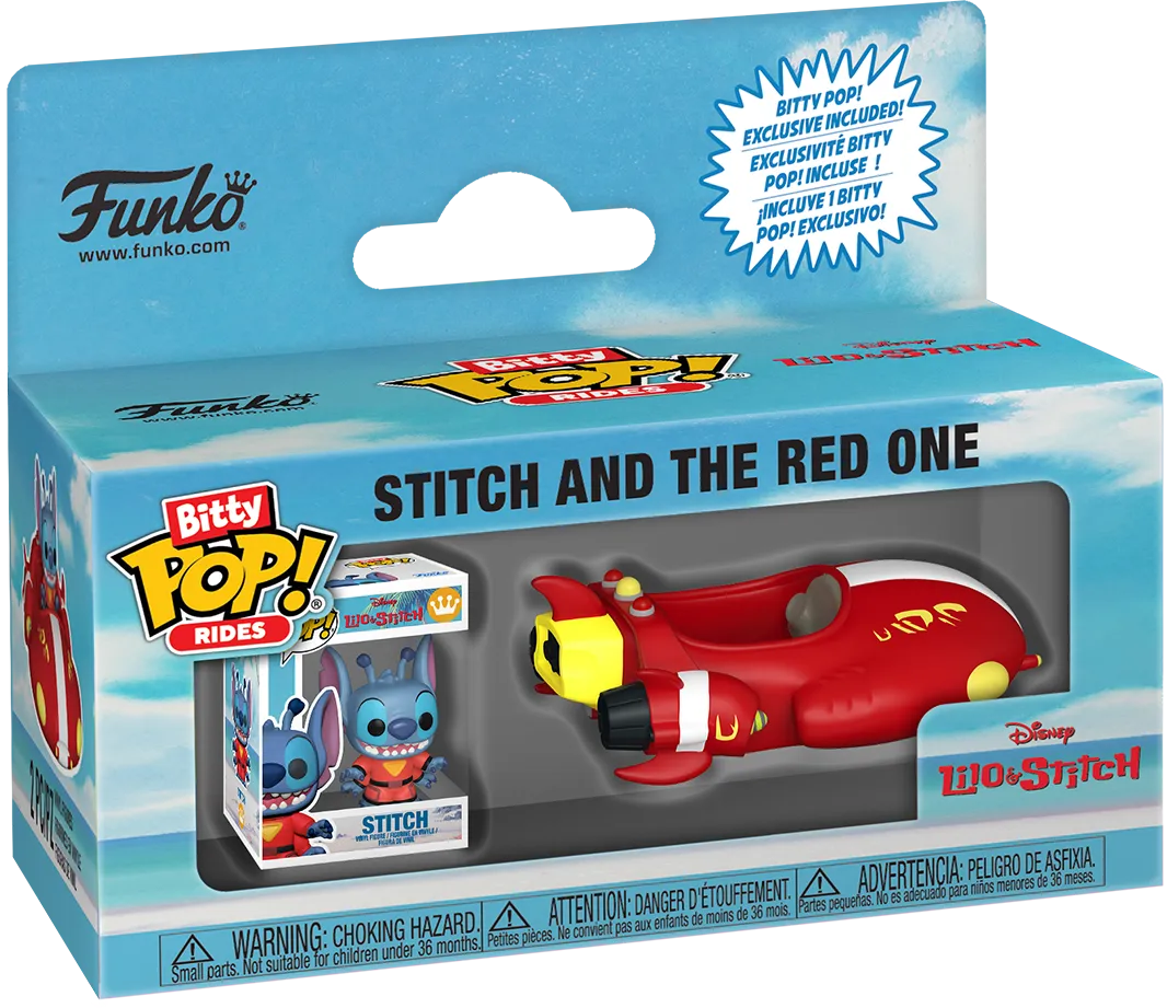 Lilo & Stitch - The Red One with Stitch Bitty Pop! Ride - Image 2