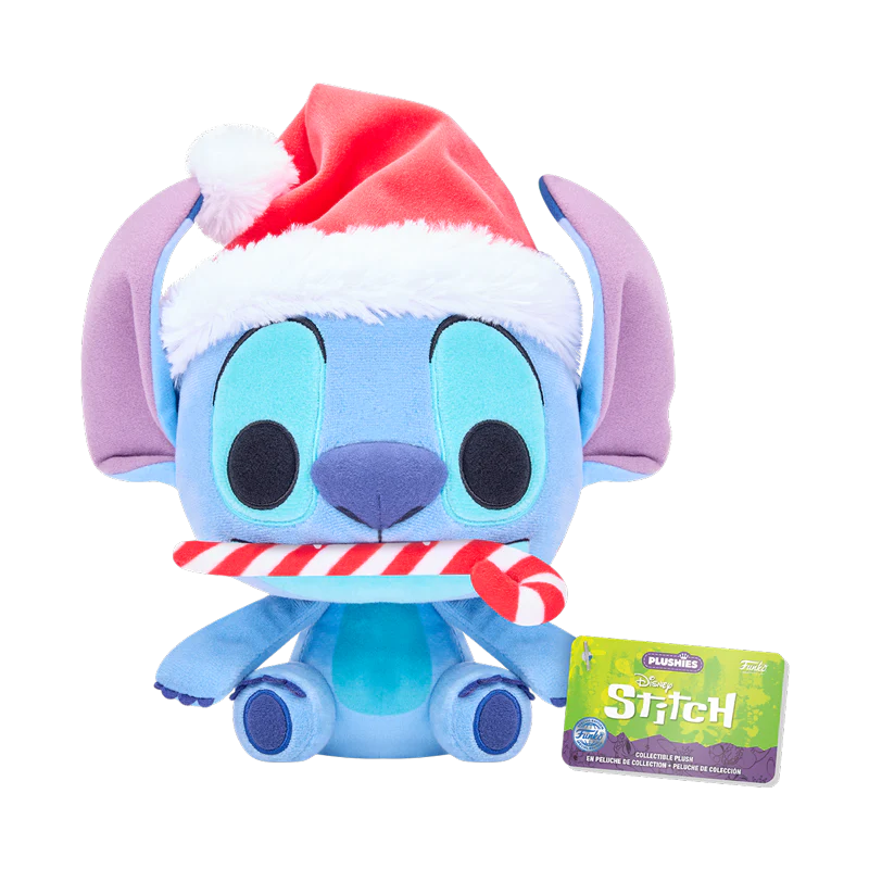 Lilo & Stitch - Stitch with Candy Cane US Exclusive 7" Pop! Plush RS