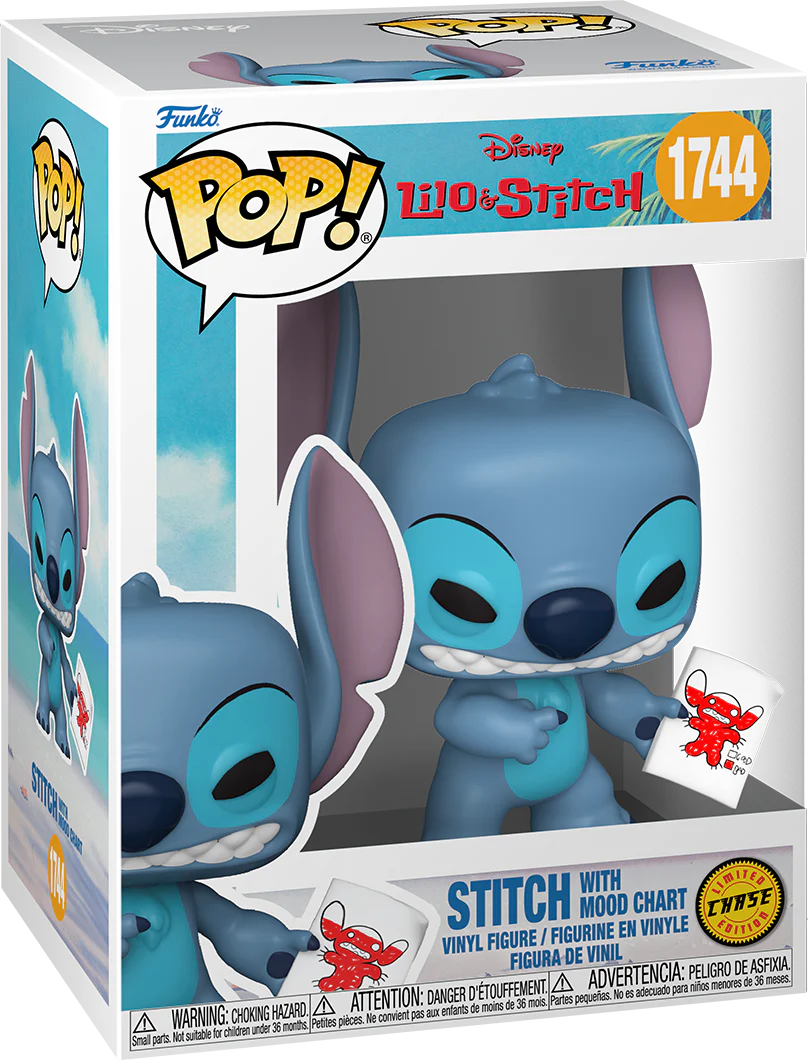 Lilo & Stitch - Stitch with Mood Chart Pop! Vinyl - Chase Bundle - Image 3
