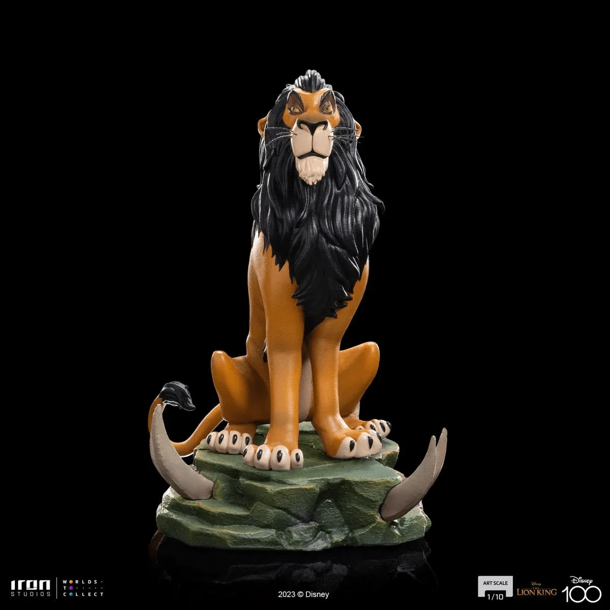 Lion King (1999) - Scar 1:10 Scale Statue - Image 3