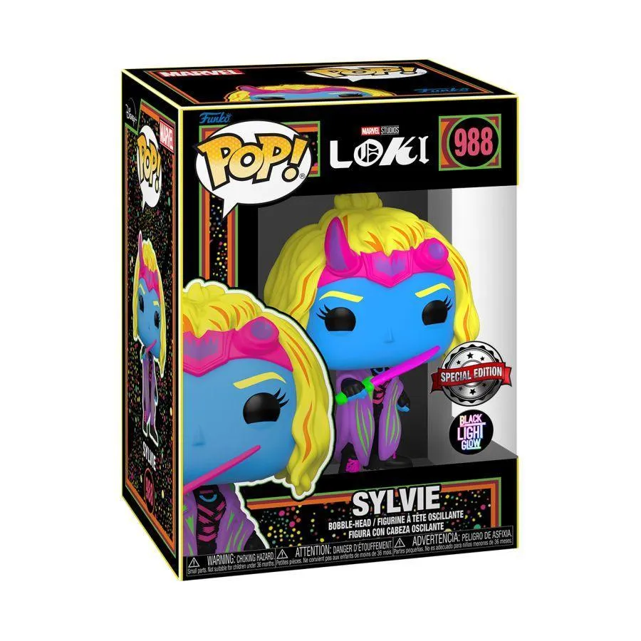 Loki - Sylvie Black Light US Exclusive Pop! Vinyl [RS] - Image 3
