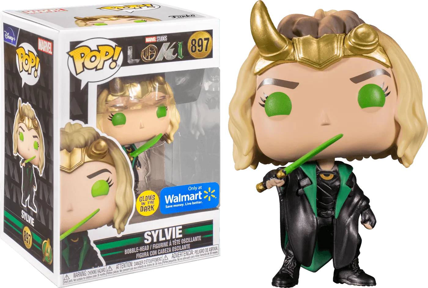 Loki (TV) - Sylvie Glow US Exclusive Pop! Vinyl [RS]