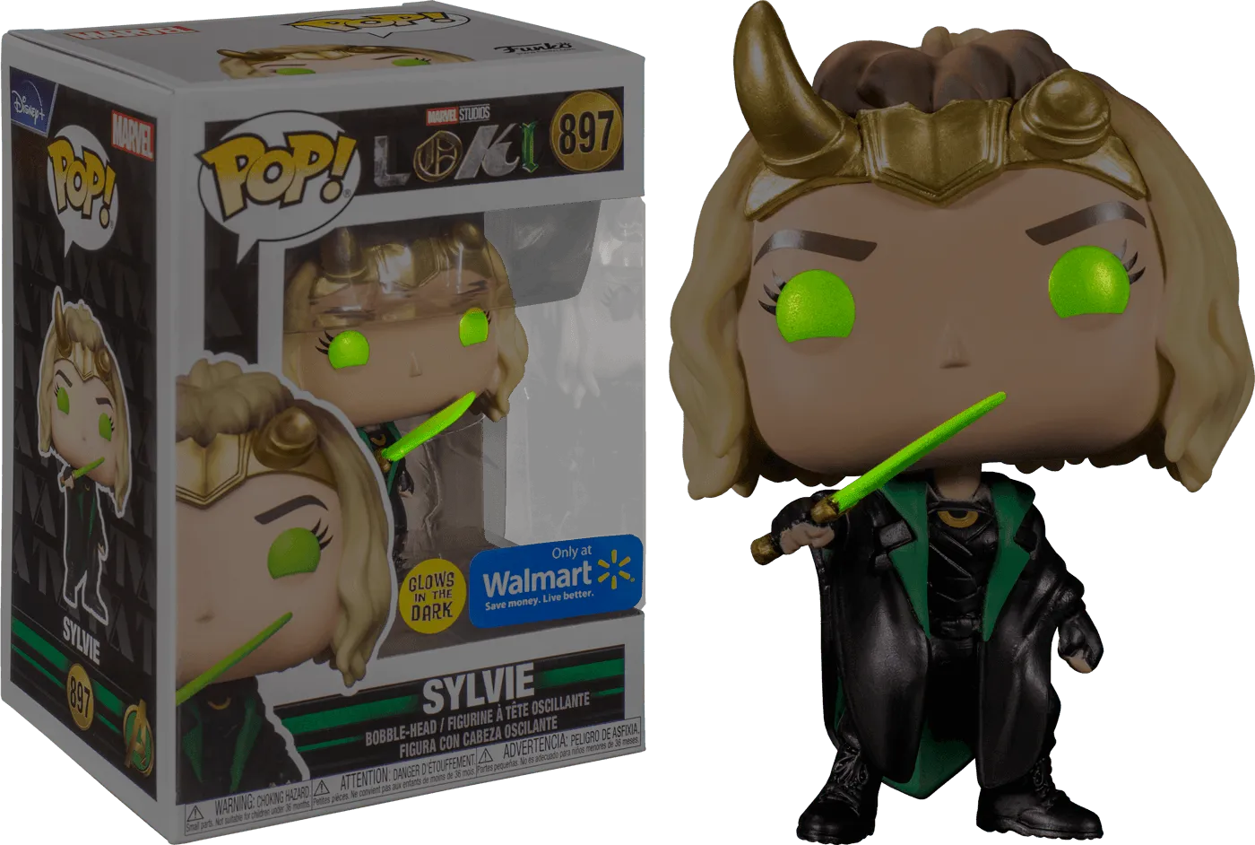 Loki (TV) - Sylvie Glow US Exclusive Pop! Vinyl [RS] - Image 3