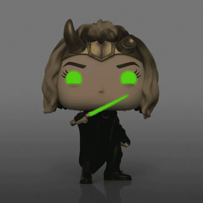 Loki (TV) - Sylvie Glow US Exclusive Pop! Vinyl [RS] - Image 4