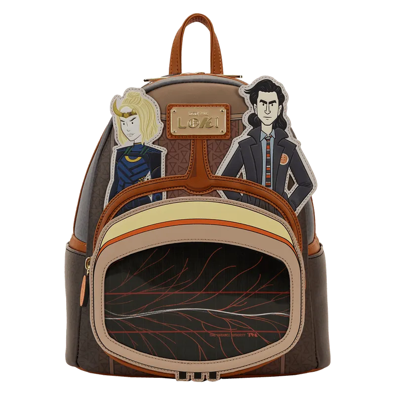 Loki (TV) - TVA Lenticular Multiverse Mini Backpack