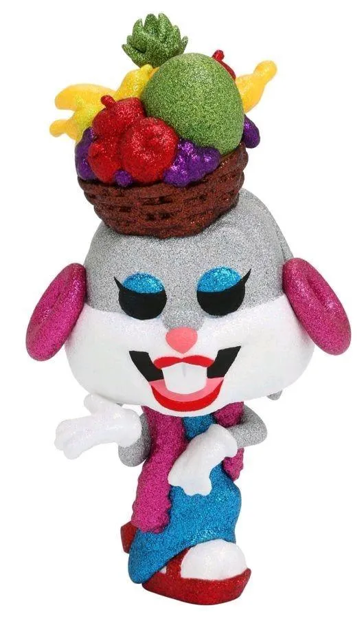 Looney Tunes - Bugs Fruit Hat Diamond Glitter US Exclusive Pop! Vinyl [RS] - Image 2