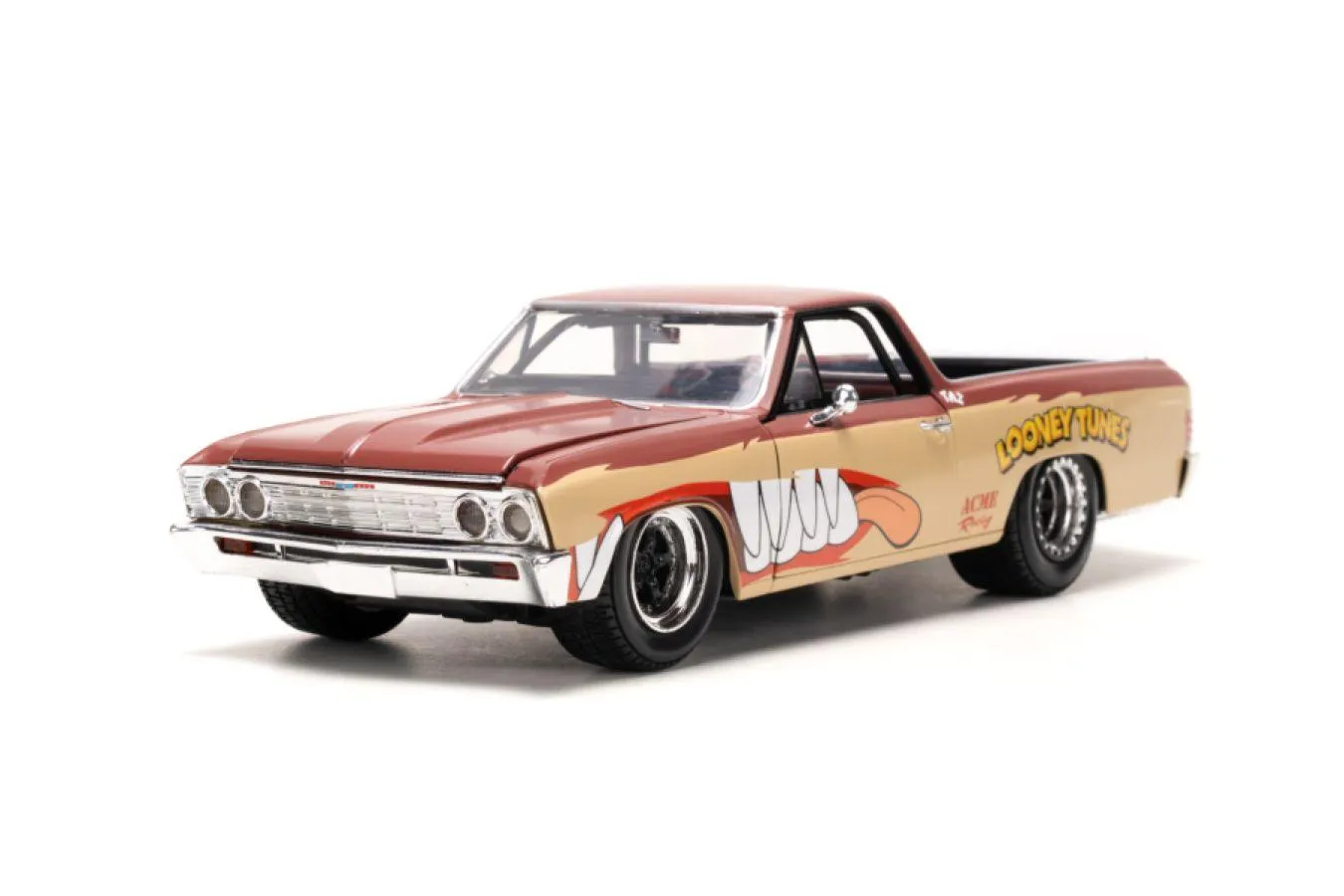 Looney Tunes - Chevy El Camino with Tassie Devil 1:24 Scale Diecast Vehicle - Image 2