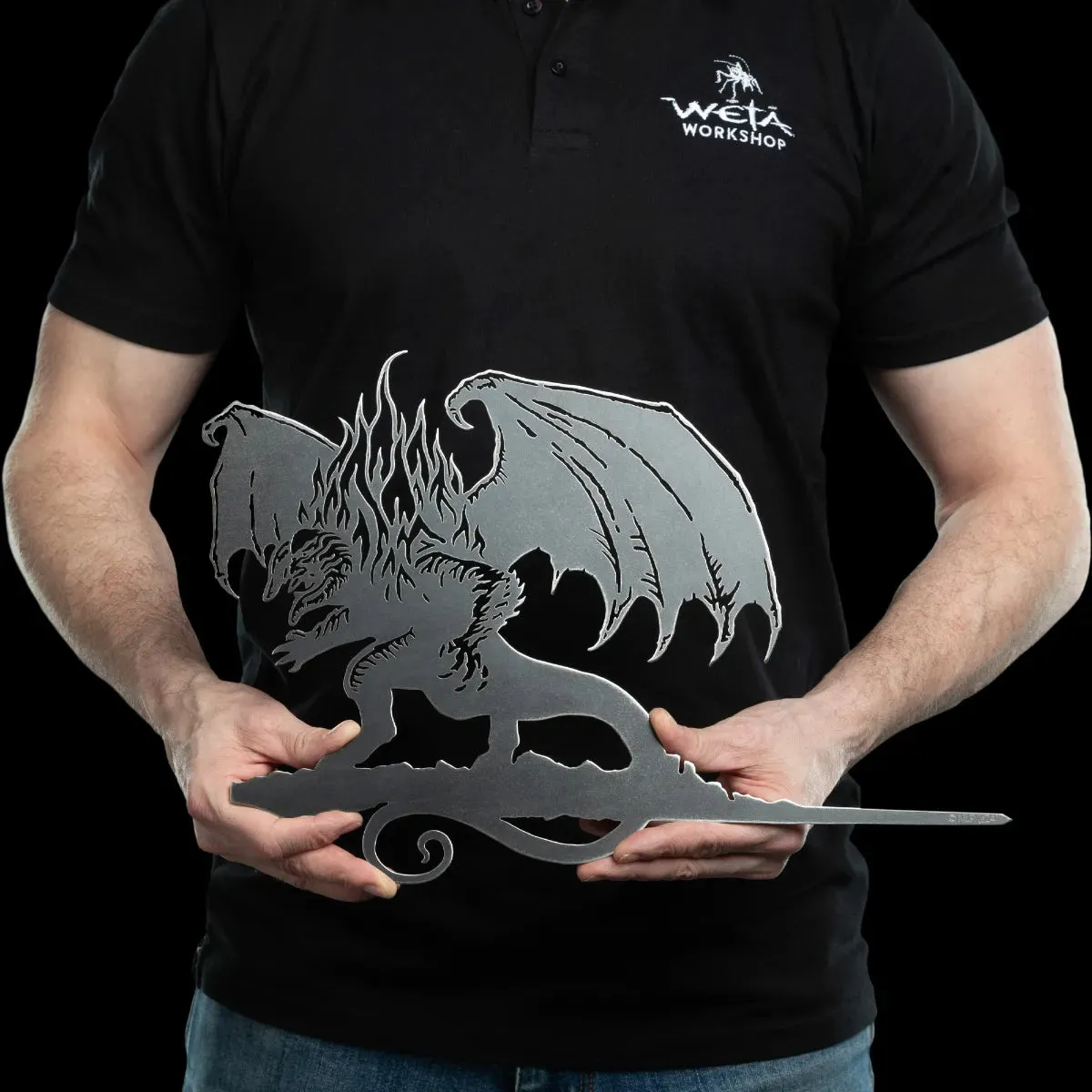 Lord of the Rings - Balrog Metalbird Corten Steel Silhouette - Image 3
