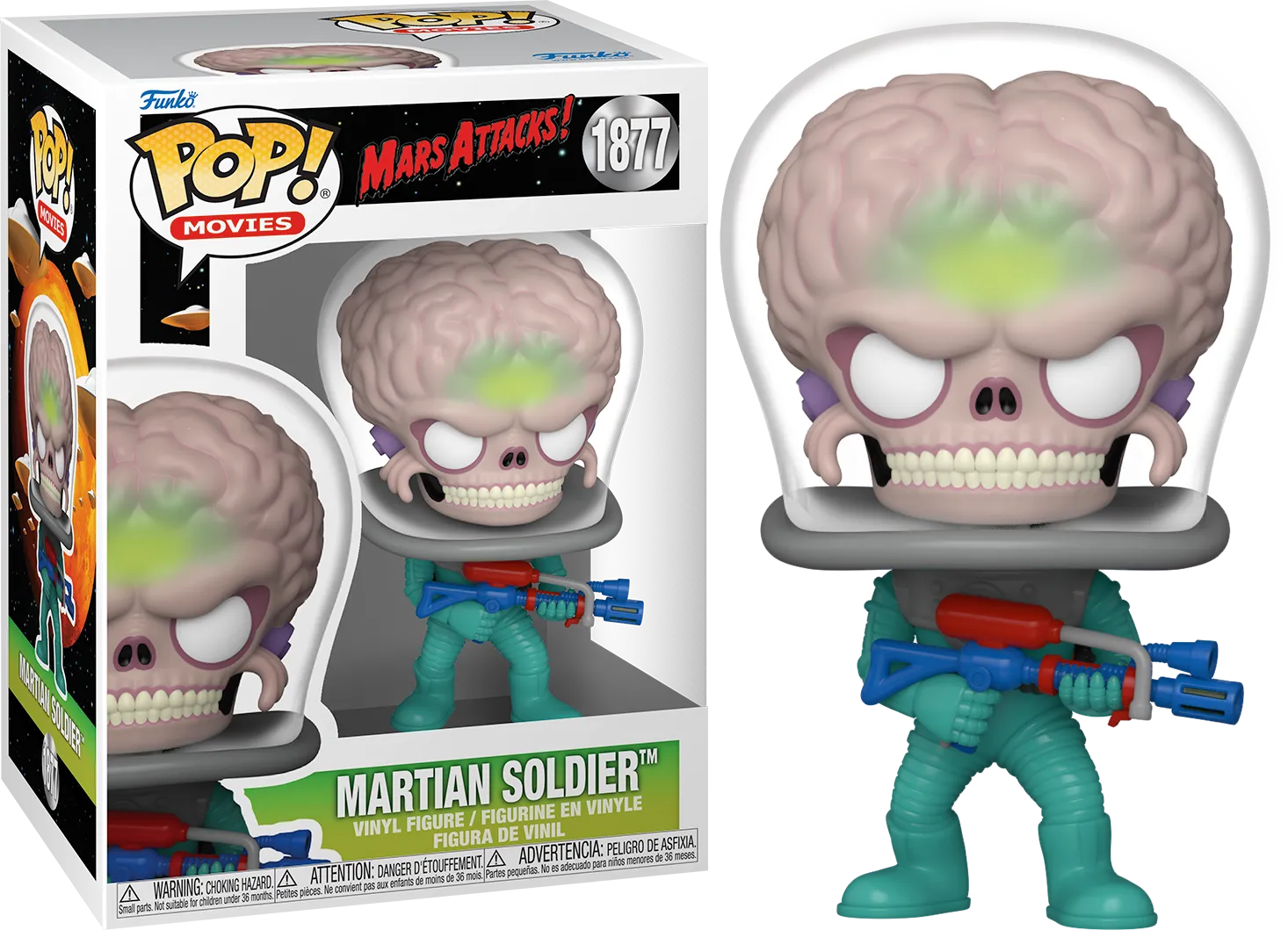 Mars Attacks - Martian Soldier Pop! Vinyl