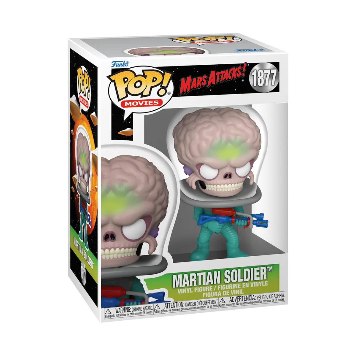 Mars Attacks - Martian Soldier Pop! Vinyl - Image 3