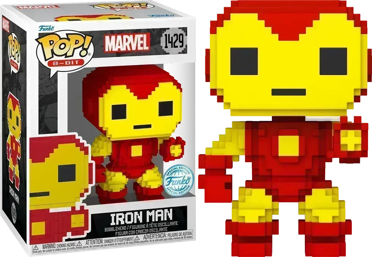 Marvel: 8-Bit - Iron Man 8-Bit Pop! Vinyl [RS]