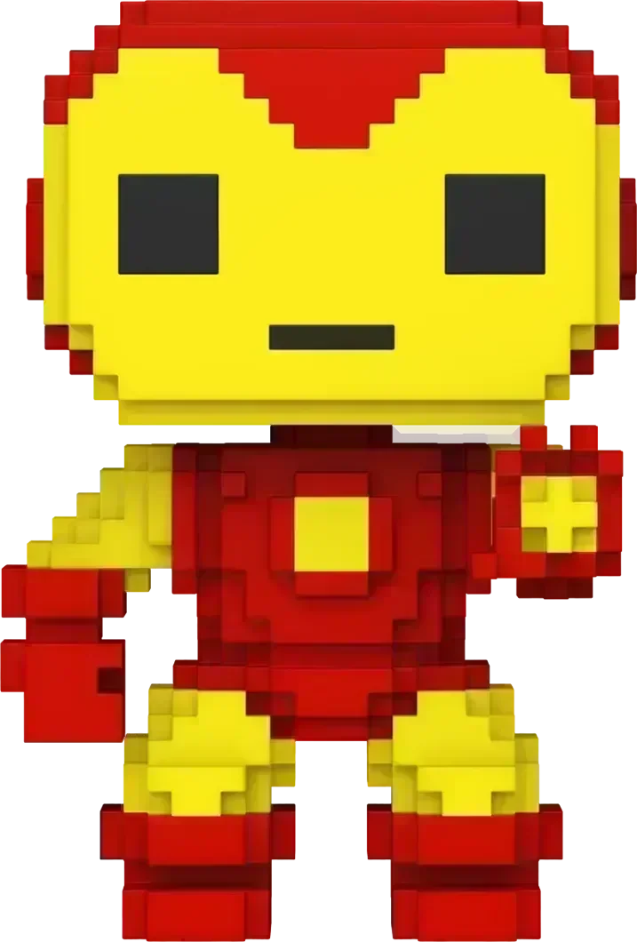 Marvel: 8-Bit - Iron Man 8-Bit Pop! Vinyl [RS] - Image 2