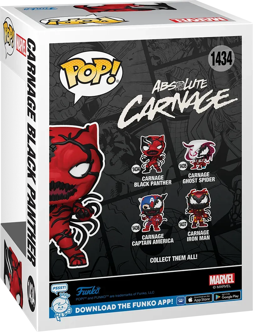 Marvel: Carnageized - Black Panther Pop! Vinyl - Image 4