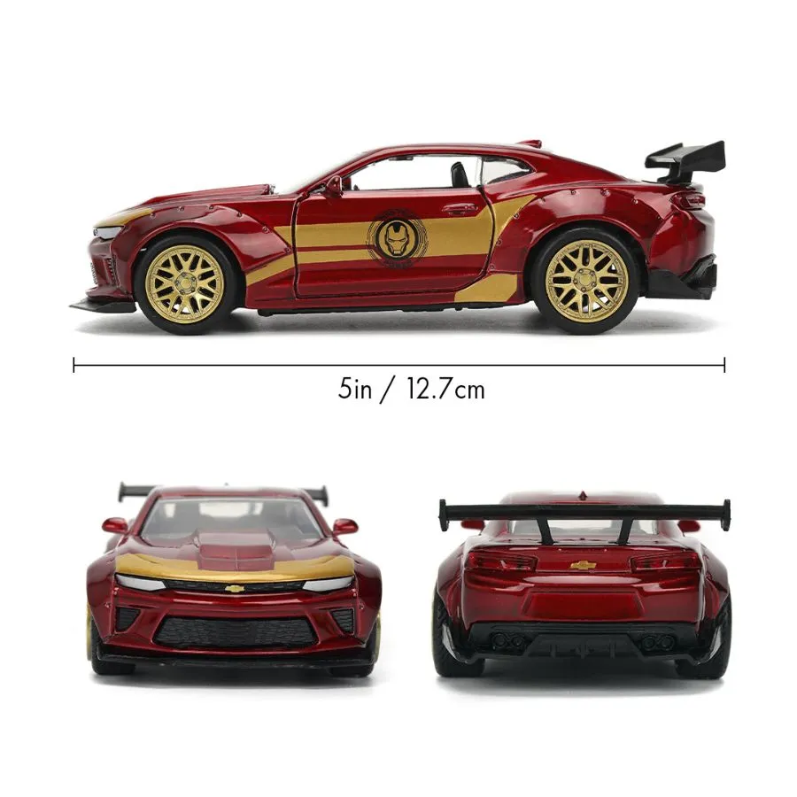 Marvel Comics - 2016 Chevy Camaro Iron Man 1:32 Scale Diecast Vehicle - Image 8
