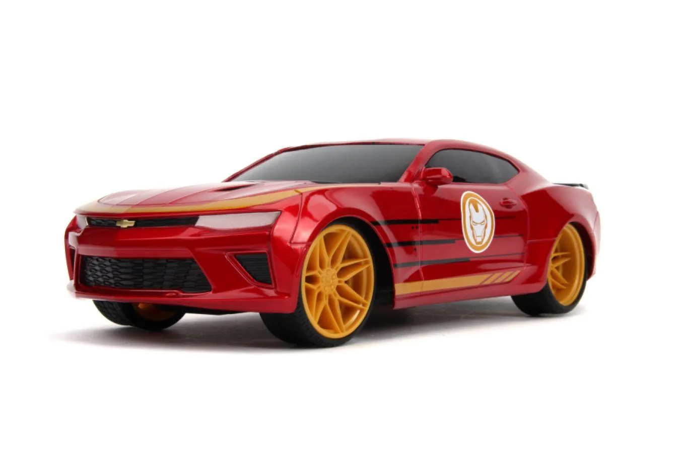 Marvel Comics - 2016 Chevy Camaso SS (Iron Man) 1:16 Scale Remote Control Car - Image 3