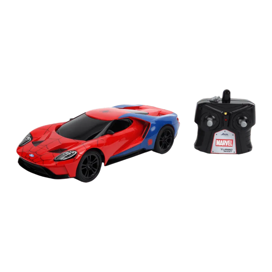 Marvel Comics - 2017 Ford GT (Spider-Man) 1:16 Scale Remote Control Car - Image 2