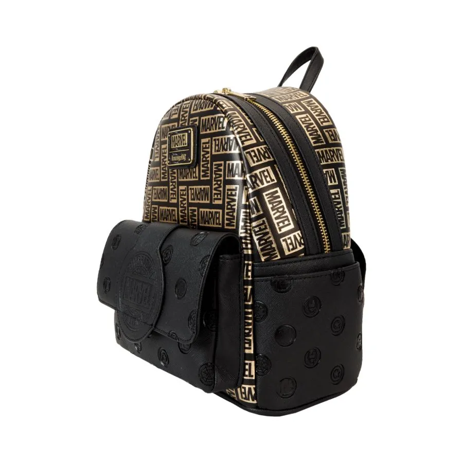 Marvel Comics - 85th Anniversary All-Over Print Logo Classic Mini Backpack - Image 2