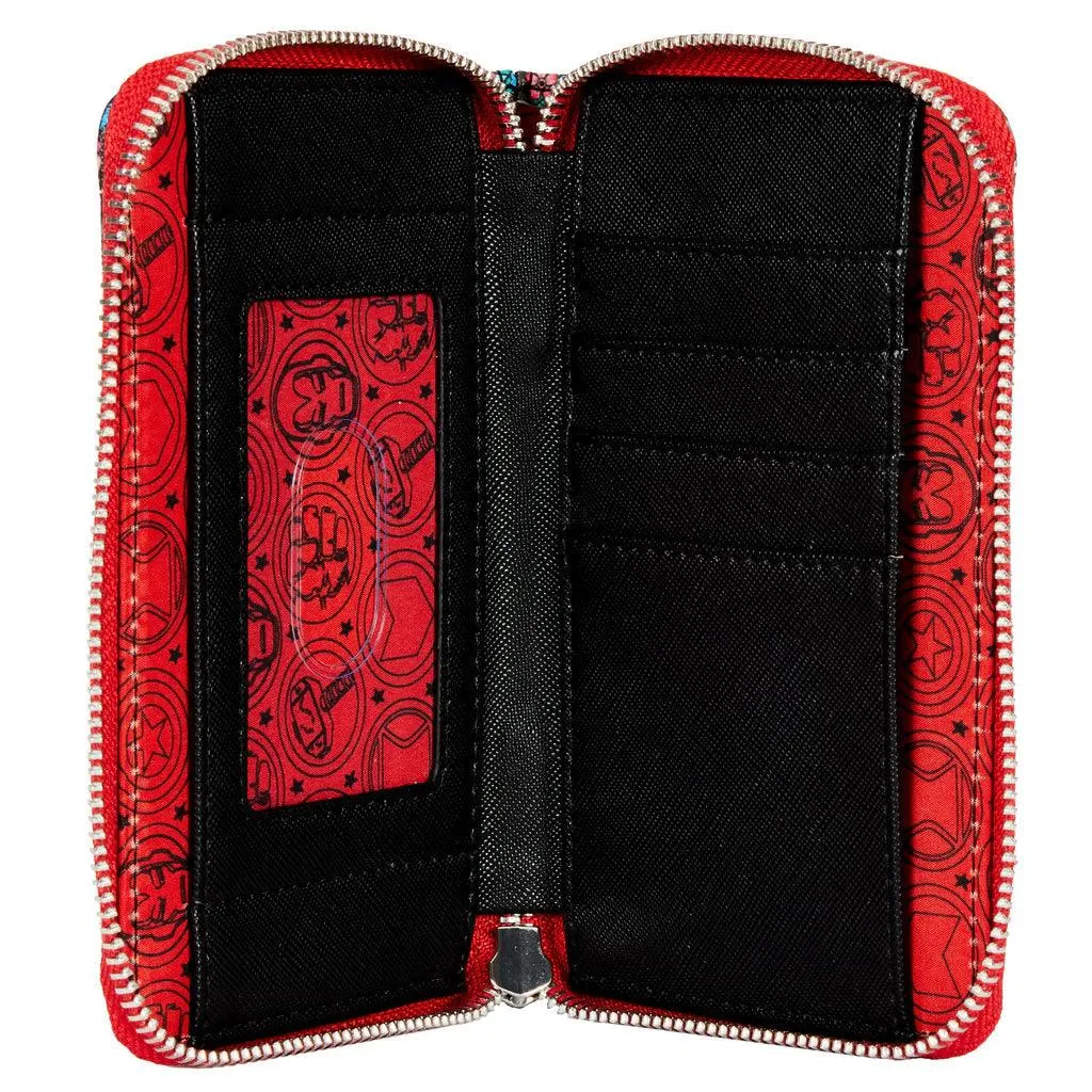 Marvel Comics - Avengers Floral Tattoo Zip Purse - Image 3
