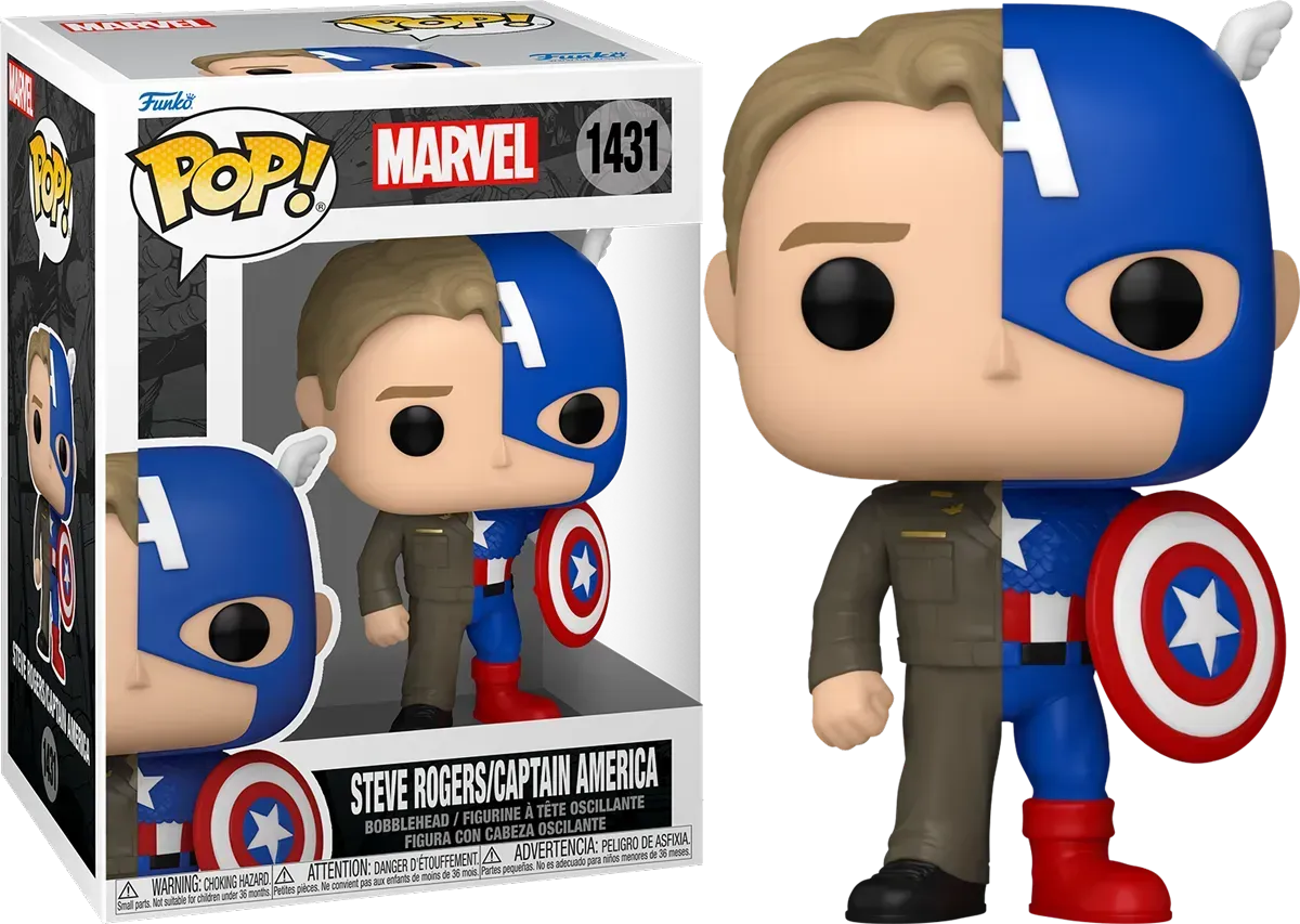 Marvel Comics - Captain America/Steve Rogers: Split Pop! Vinyl
