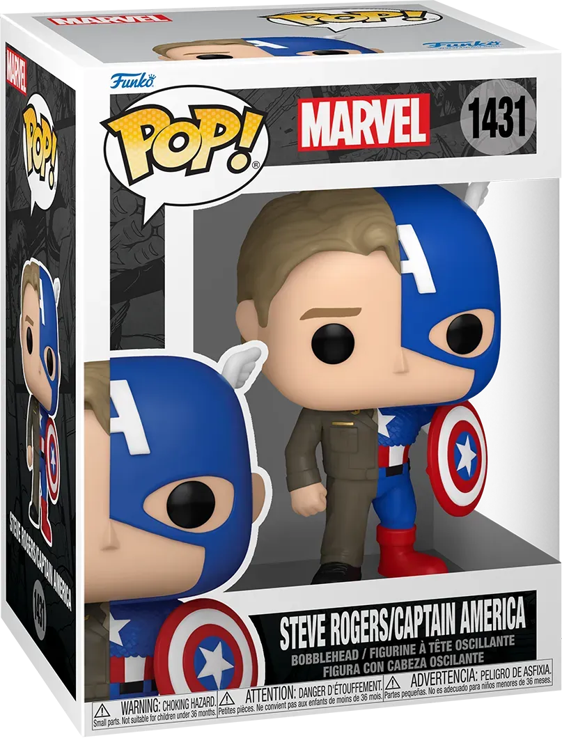 Marvel Comics - Captain America/Steve Rogers: Split Pop! Vinyl - Image 3