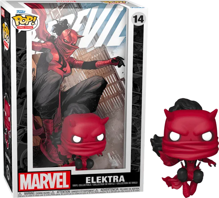 Marvel Comics - Daredevil Elektra Pop! Comic Cover