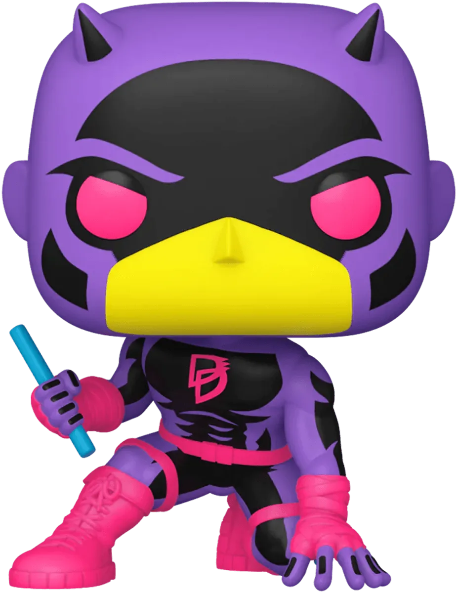 Marvel Comics - Daredevil (Shadowlands) US Exclusive Blacklight Pop! Vinyl [RS] - Image 2