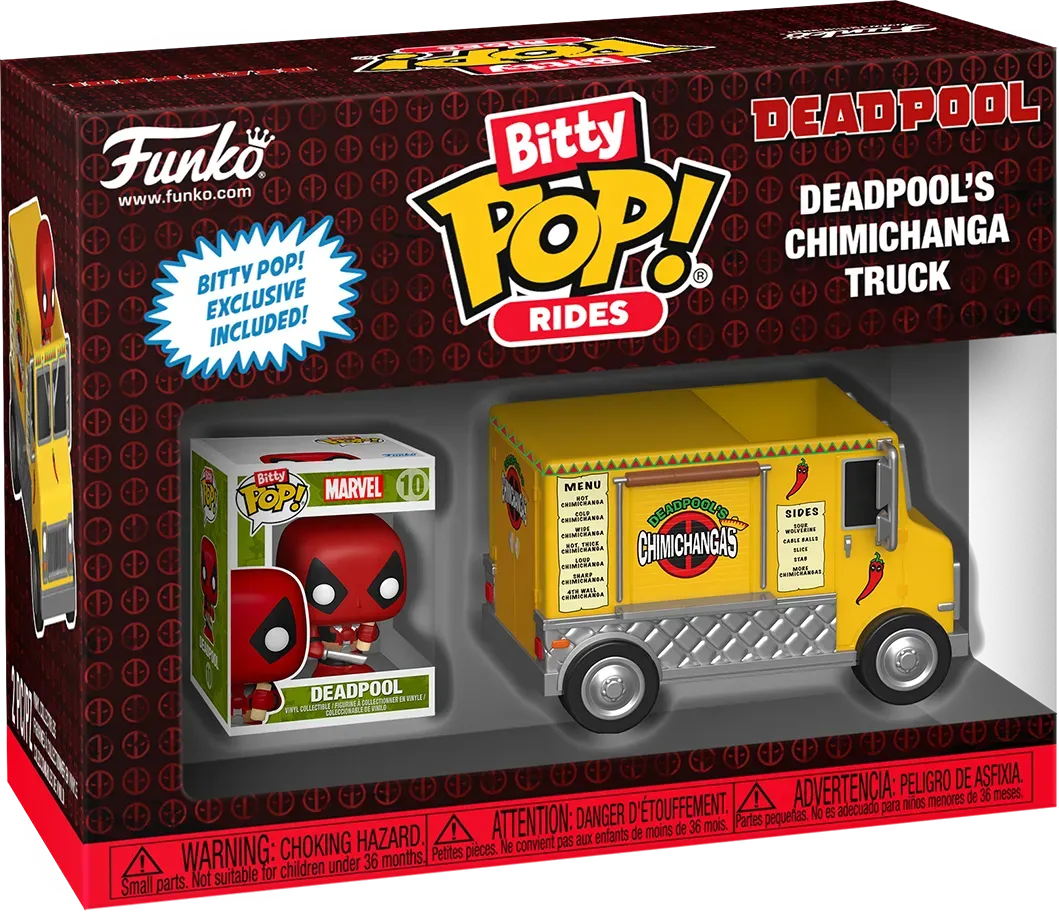Marvel Comics - Deadpool with Food Truck Bitty Pop! Ride - Image 3