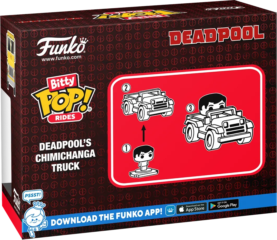 Marvel Comics - Deadpool with Food Truck Bitty Pop! Ride - Image 6