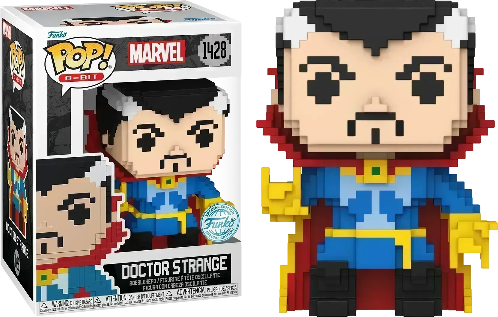 Marvel Comics - Dr Strange 8-Bit US Exclusive Pop! Vinyl [RS]