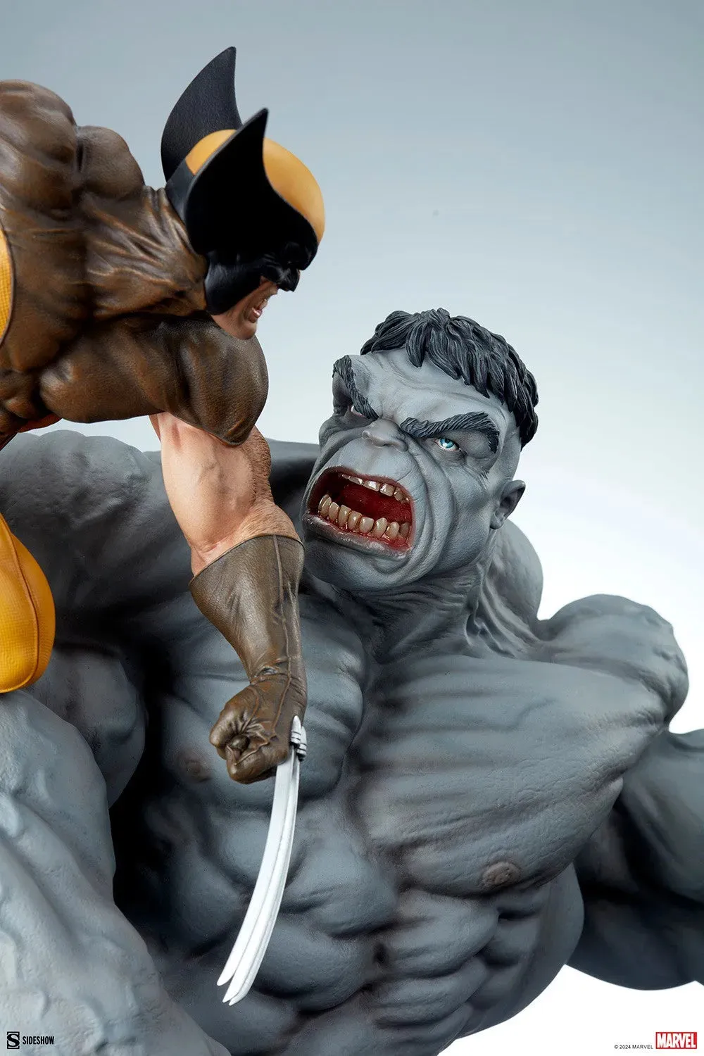 Marvel Comics - Grey Hulk vs Wolverine Maquette - Image 10