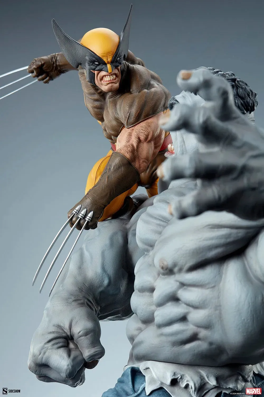 Marvel Comics - Grey Hulk vs Wolverine Maquette - Image 11