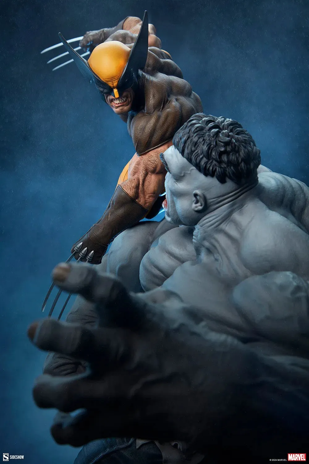 Marvel Comics - Grey Hulk vs Wolverine Maquette - Image 5