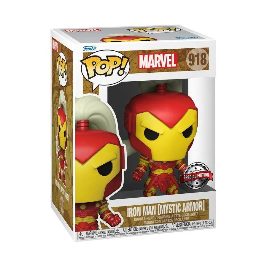 Marvel Comics - Iron Man Mystic Armor US Exclusive Pop! Vinyl [RS] - Image 3