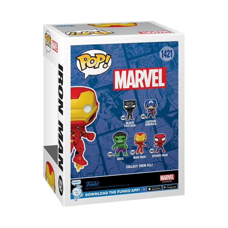 Marvel Comics - Iron Man New Classics Pop! Vinyl - Image 4