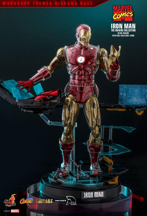 Marvel Comics - Iron Man Origins Deluxe 1:6 Scale 12" Diecast Action Figure - Image 4