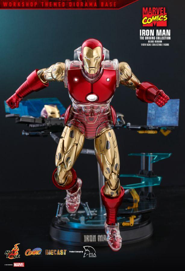 Marvel Comics - Iron Man Origins Deluxe 1:6 Scale 12" Diecast Action Figure - Image 9