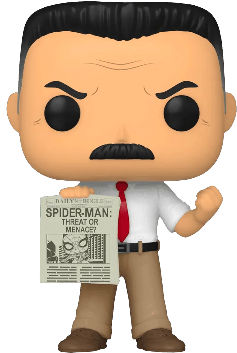 Marvel Comics - J. Jonah Jameson US Exclusive Pop! Vinyl [RS] - Image 2