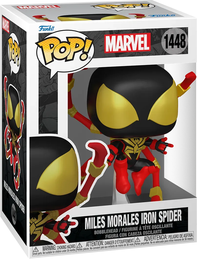 Marvel Comics - Miles Morales Iron Spider (with chase) Pop! Vinyl - Image 3
