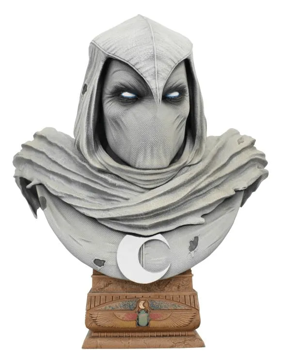 Marvel Comics - Moon Knight Legends in 3D 1:2 Scale Bust - Image 3