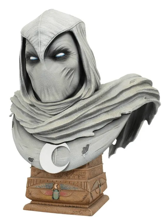 Marvel Comics - Moon Knight Legends in 3D 1:2 Scale Bust - Image 4