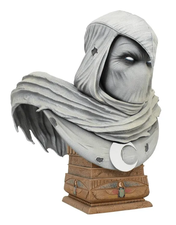 Marvel Comics - Moon Knight Legends in 3D 1:2 Scale Bust - Image 5