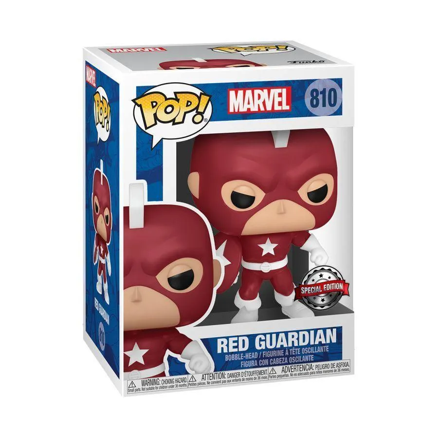 Marvel Comics - Red Guardian Year of the Shield US Exclusive Pop! Vinyl [RS] - Image 3