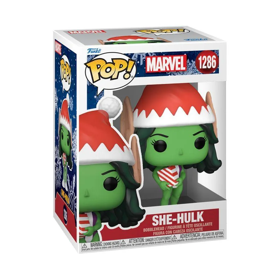 Marvel Comics - She-Hulk Holiday Pop! Vinyl - Image 3