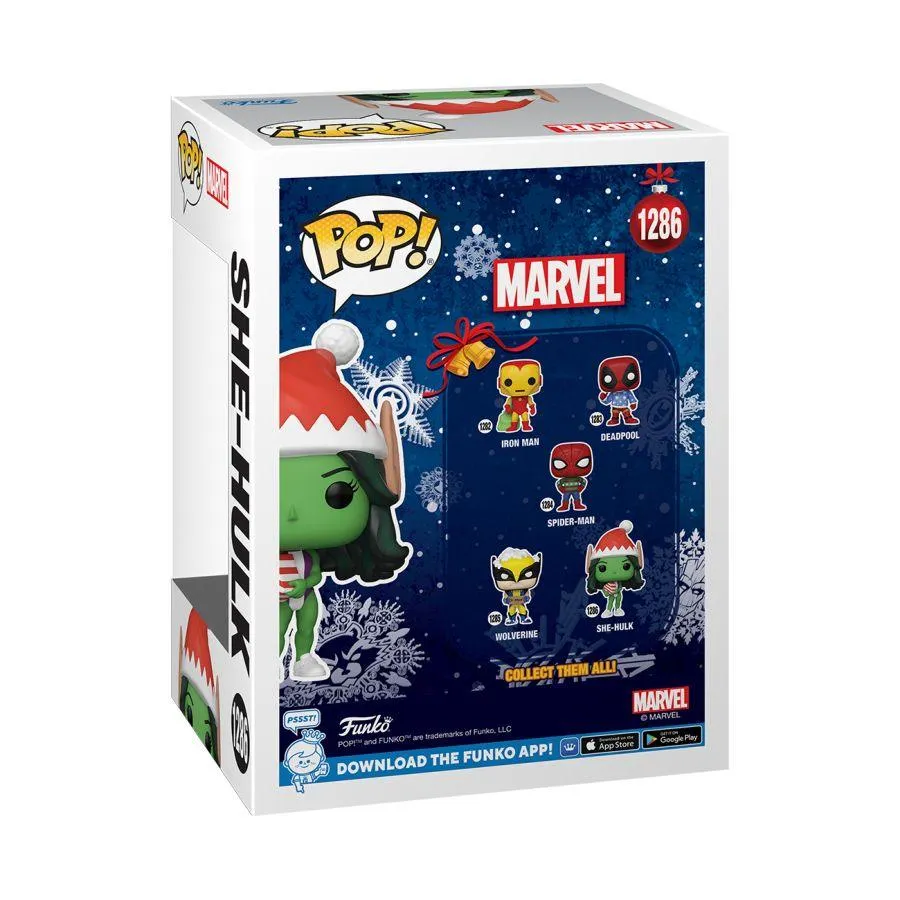 Marvel Comics - She-Hulk Holiday Pop! Vinyl - Image 4